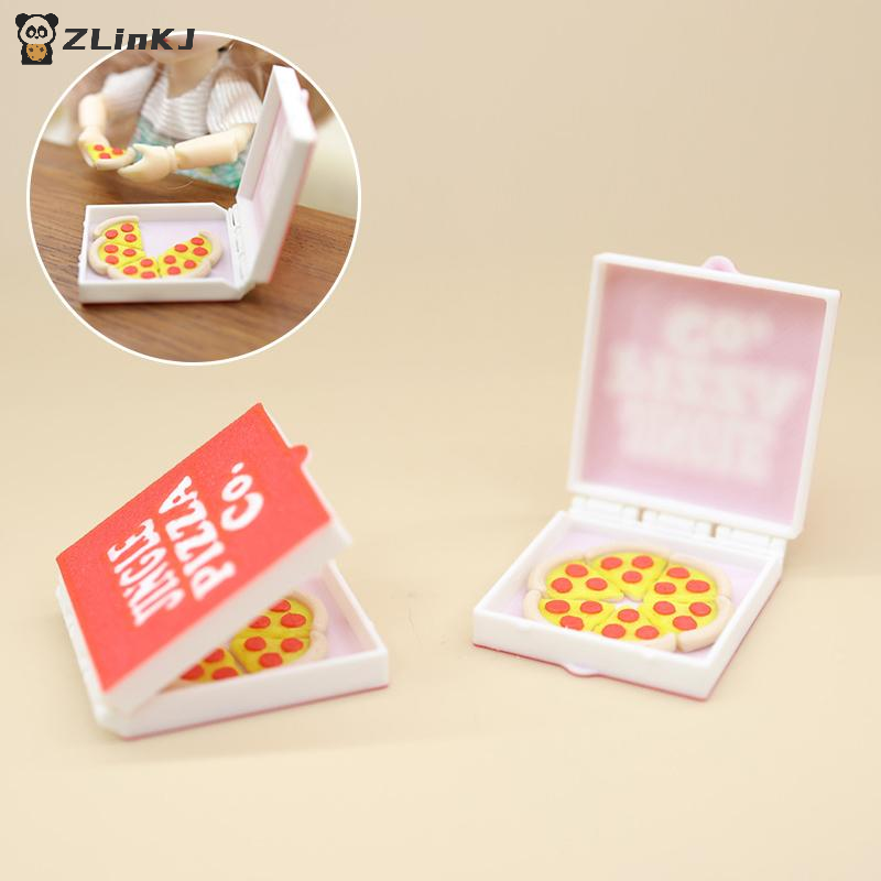 Miniature Baking Kitchen - ▶1/12 Dollhouse Simulation Mini Pizzas Model