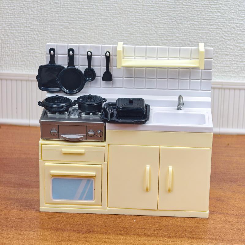 Miniature Baking Kitchen - 1 Set Compact Kitchenware Kit Mini