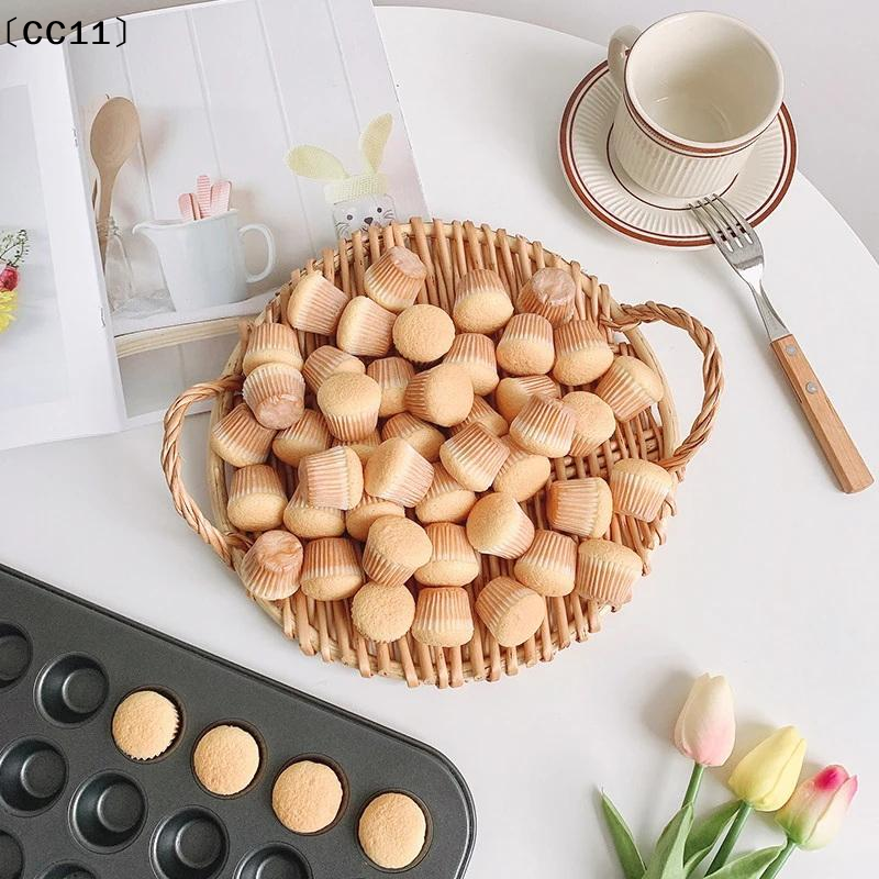 Kitchen Baking Pan - 48 Holes Round Muffin Cake Pan
