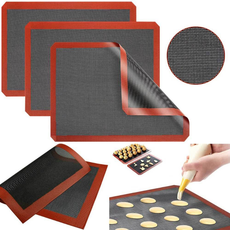 Kitchen Accessories For Baking - Perforated Silicone Baking Mat Non-stick Oven