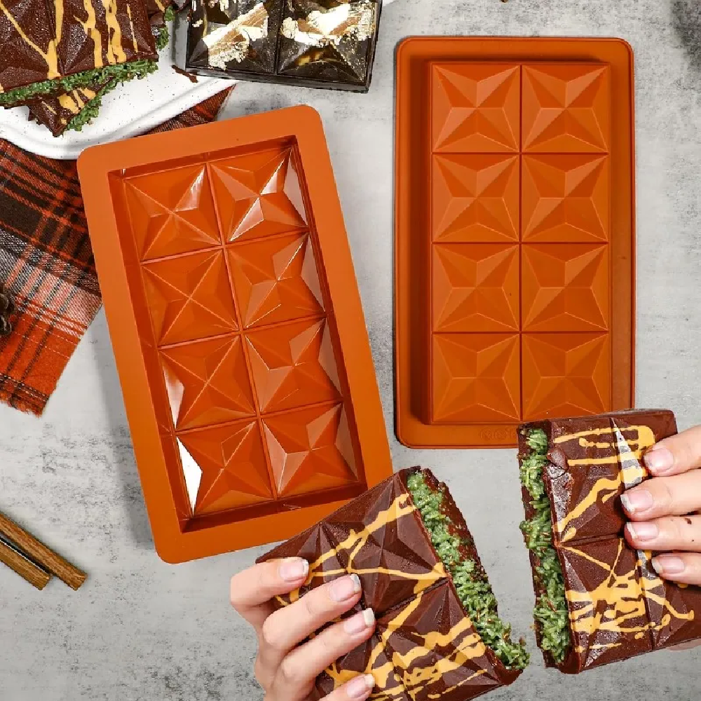 Kitchen Accessories For Baking - Chocolate Bar Mold - Non-Stick Chocolate