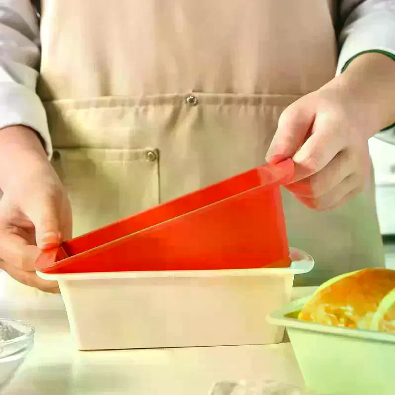 Kitchen Baking Pan - 1/4Pcs Household Rectangular Silicone Mold Candy