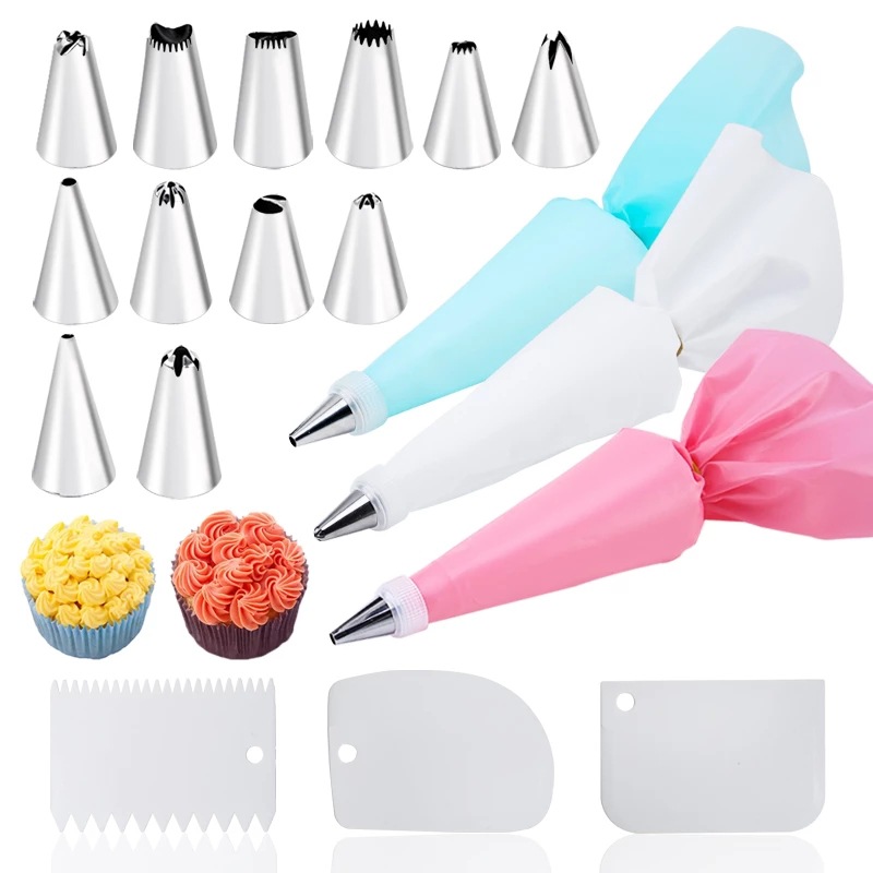 Kitchen And Baking Equipment - Multifunctional Cake Decorating Tools Silicone Pastry