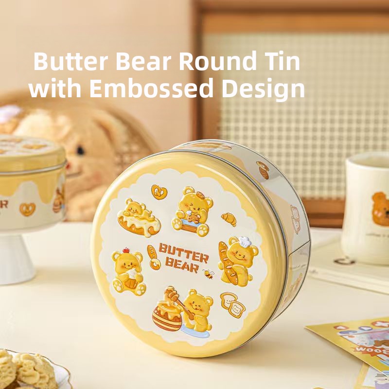 Kitchen Baking Canisters - Home Use Cute Cartoon Biscuit Paaging