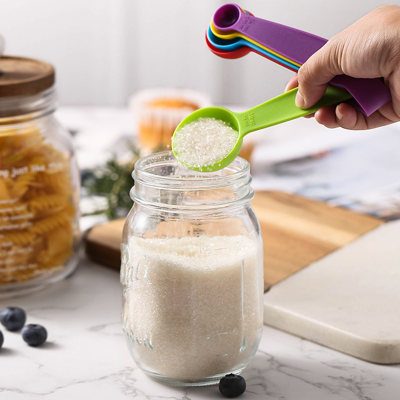 10Pcs Colorful Plastic Measuri - Baking Kitchen Design reseña y precio