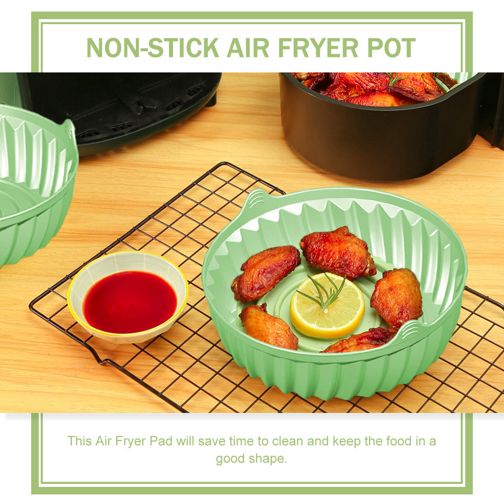 Premium Silicone Air Fryer Lin - Kitchen Baking Pan reseña y precio