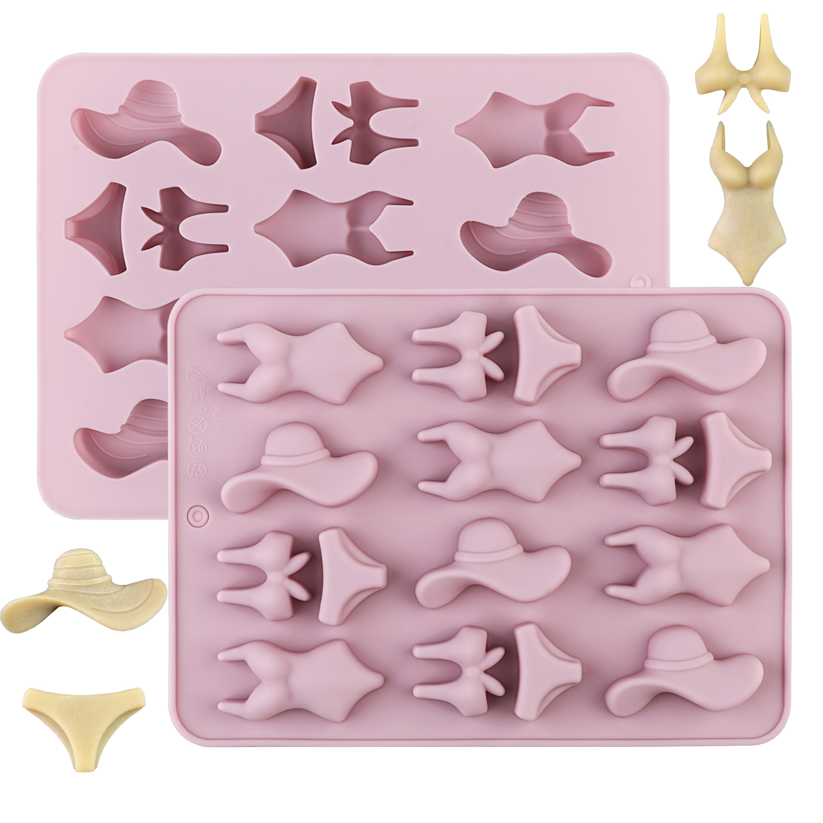 A Summer-Themed Beach Bikini M - Silicone Cake Mold reseña y precio
