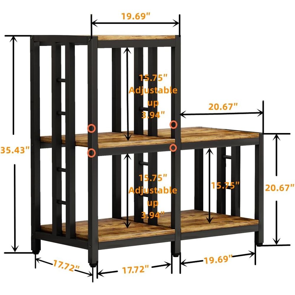 Mini ridge Stand with Storage, - Kitchen Baker reseña y precio