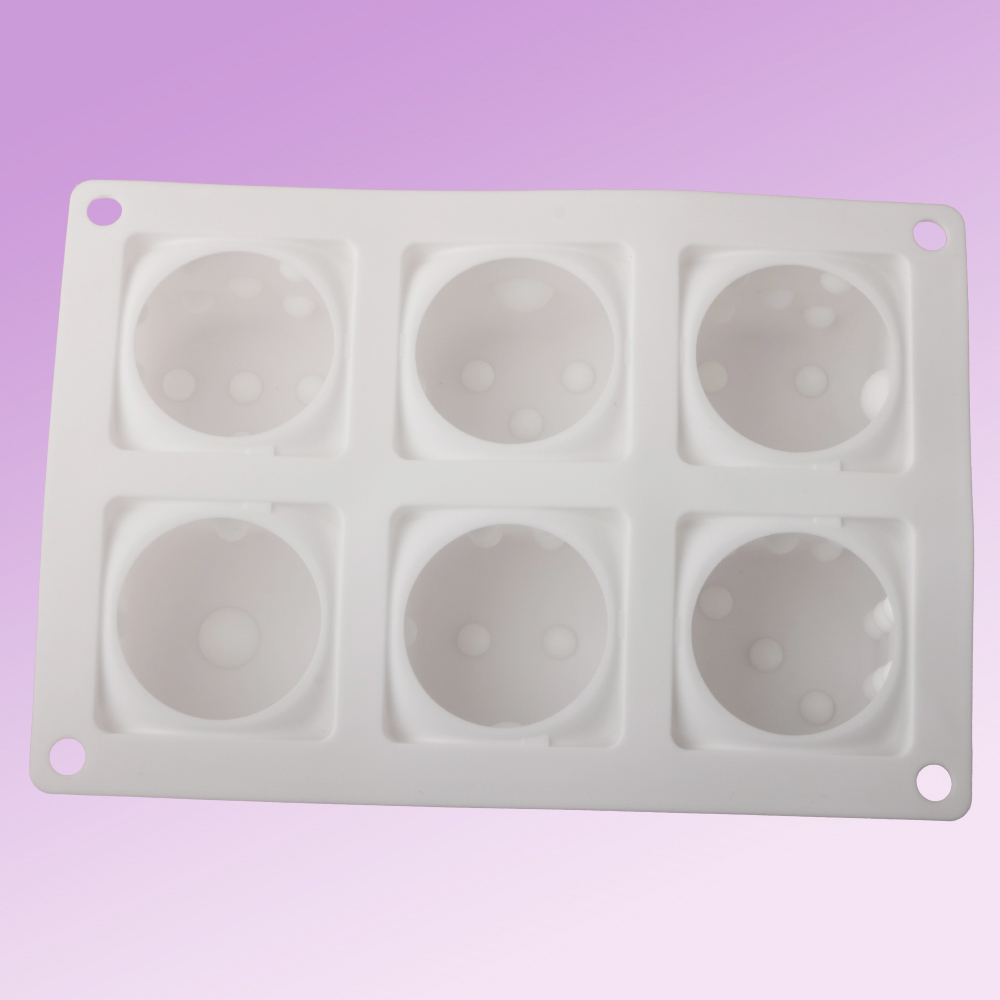6-Cell Cube Mousse Cake Mould  - Baking Kitchen Design reseña y precio