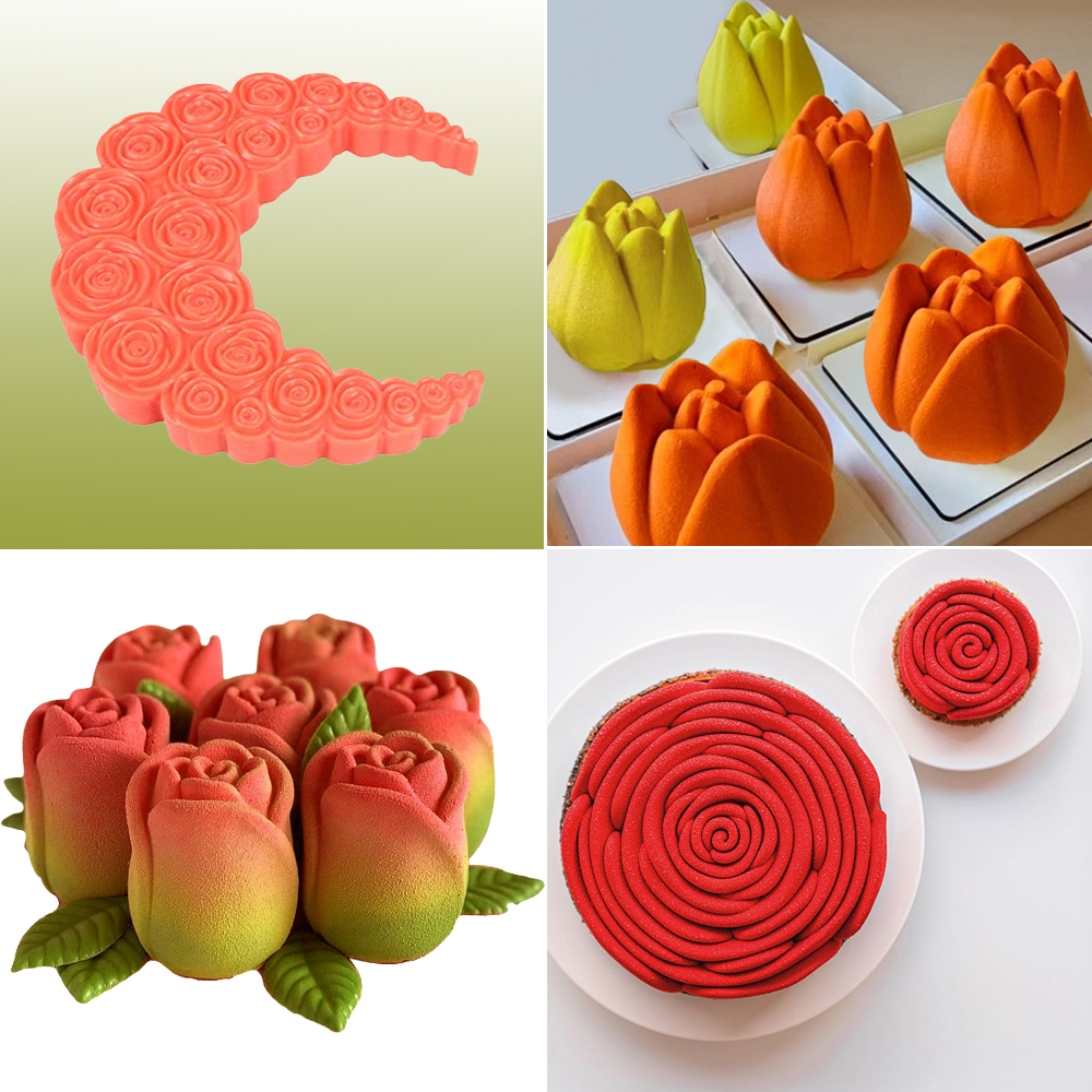 French Mousse Cake Molds Valen - Baking Kitchen Design reseña y precio