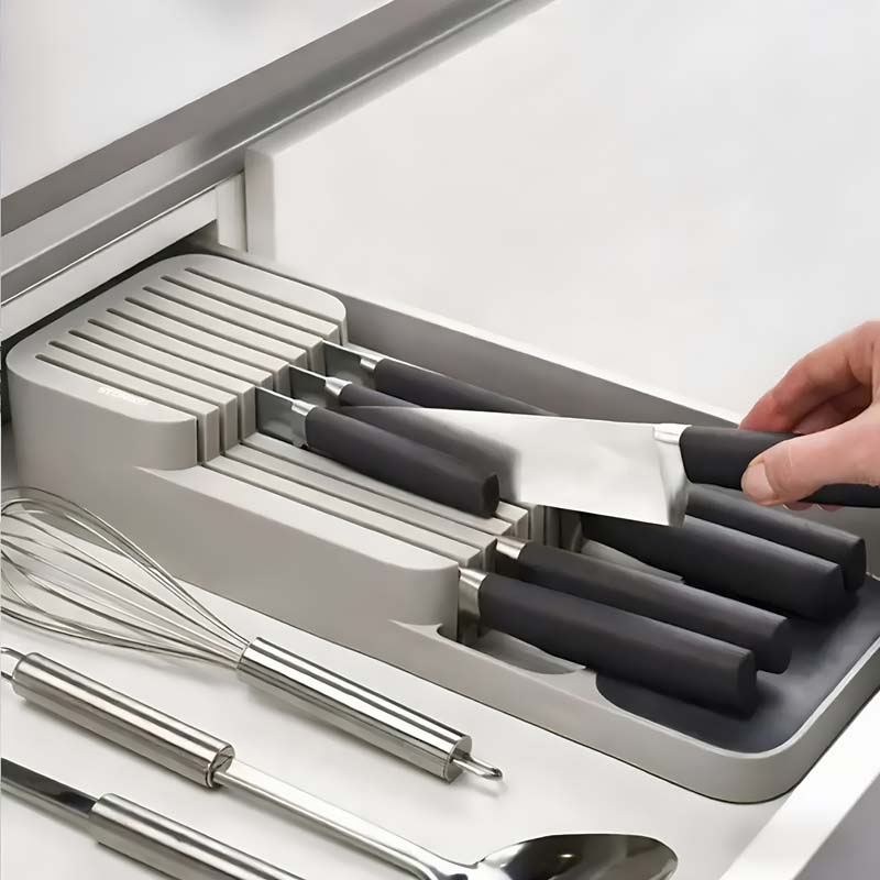 Practical Drawer Knife Storage - Kitchen Baking Tins reseña y precio