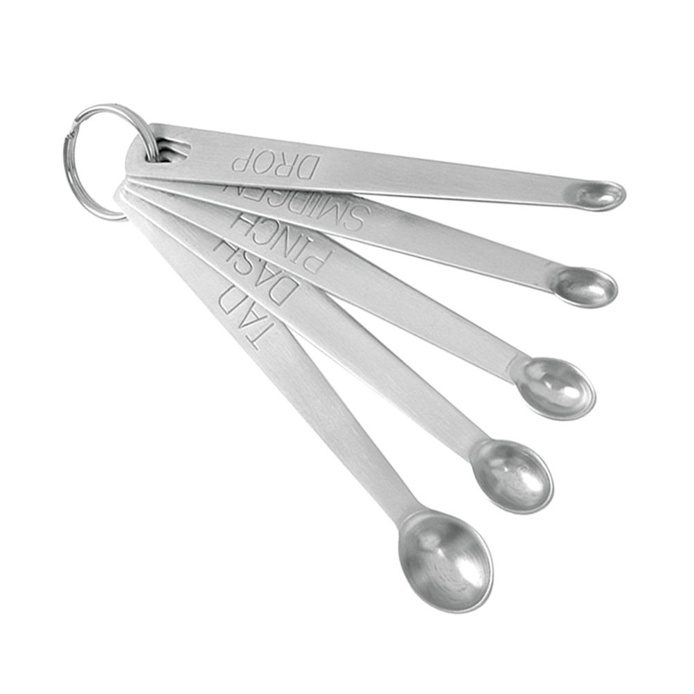 5Pcs Stainless Steel Measuring - Baking (Kitchen Ingredient) reseña y precio