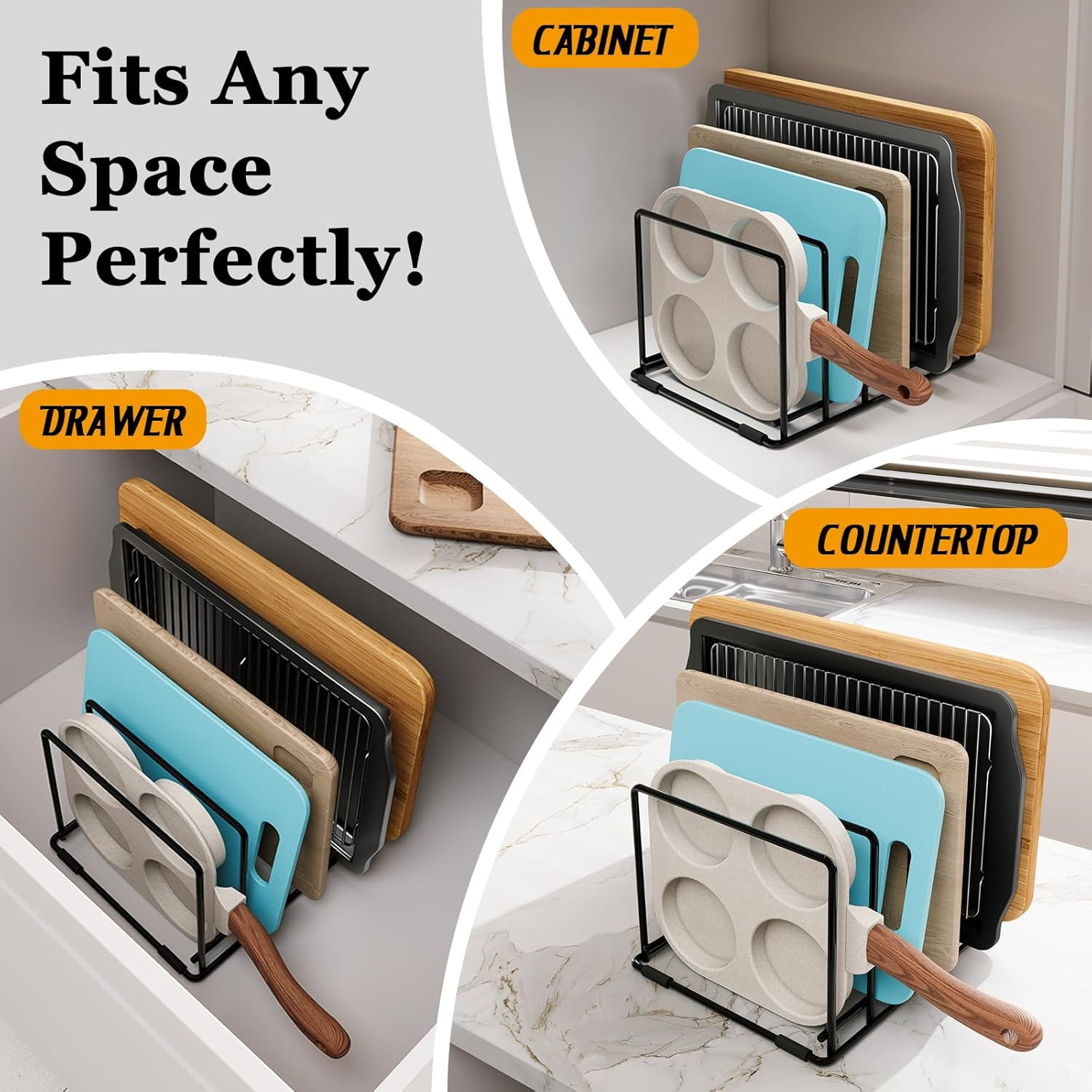 Steel Kitchen Cabinet Organize - Kitchen Cabinet Baking Organizer reseña y precio