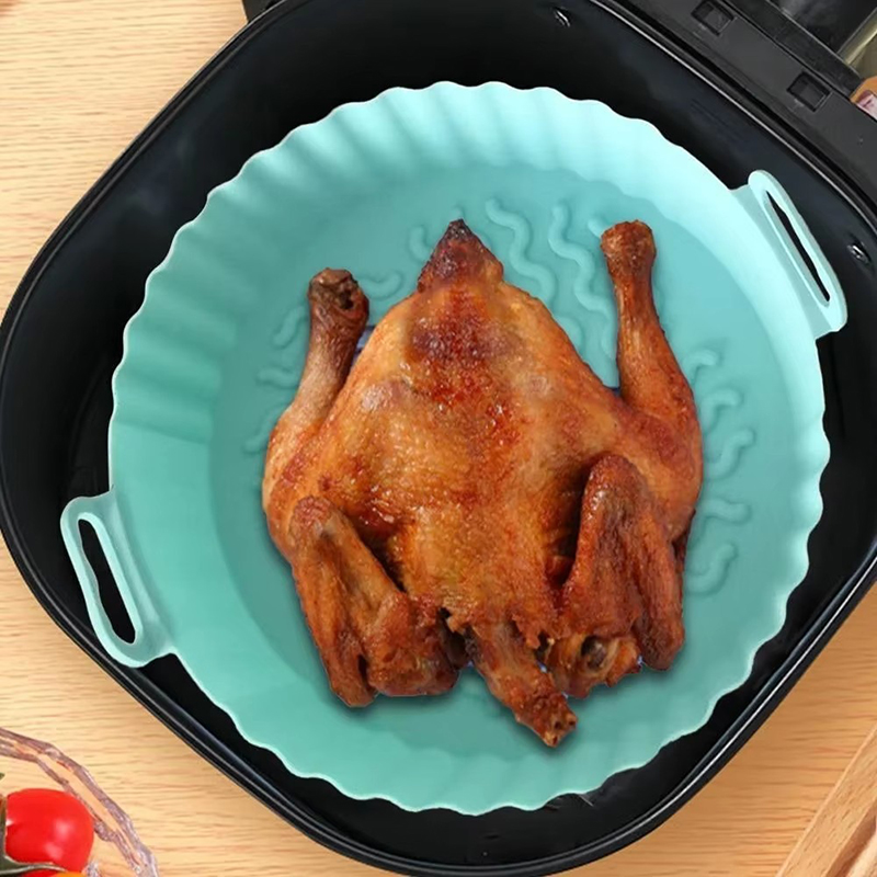 Air Fryer Silicone Liners Pot  - Kitchen Baking Pan reseña y precio