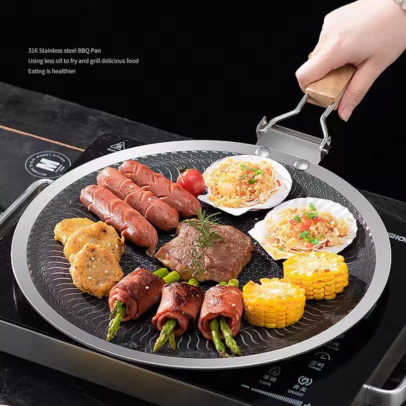 Stainless Steel Baking Pan Rou - Kitchen Baking Pan reseña y precio