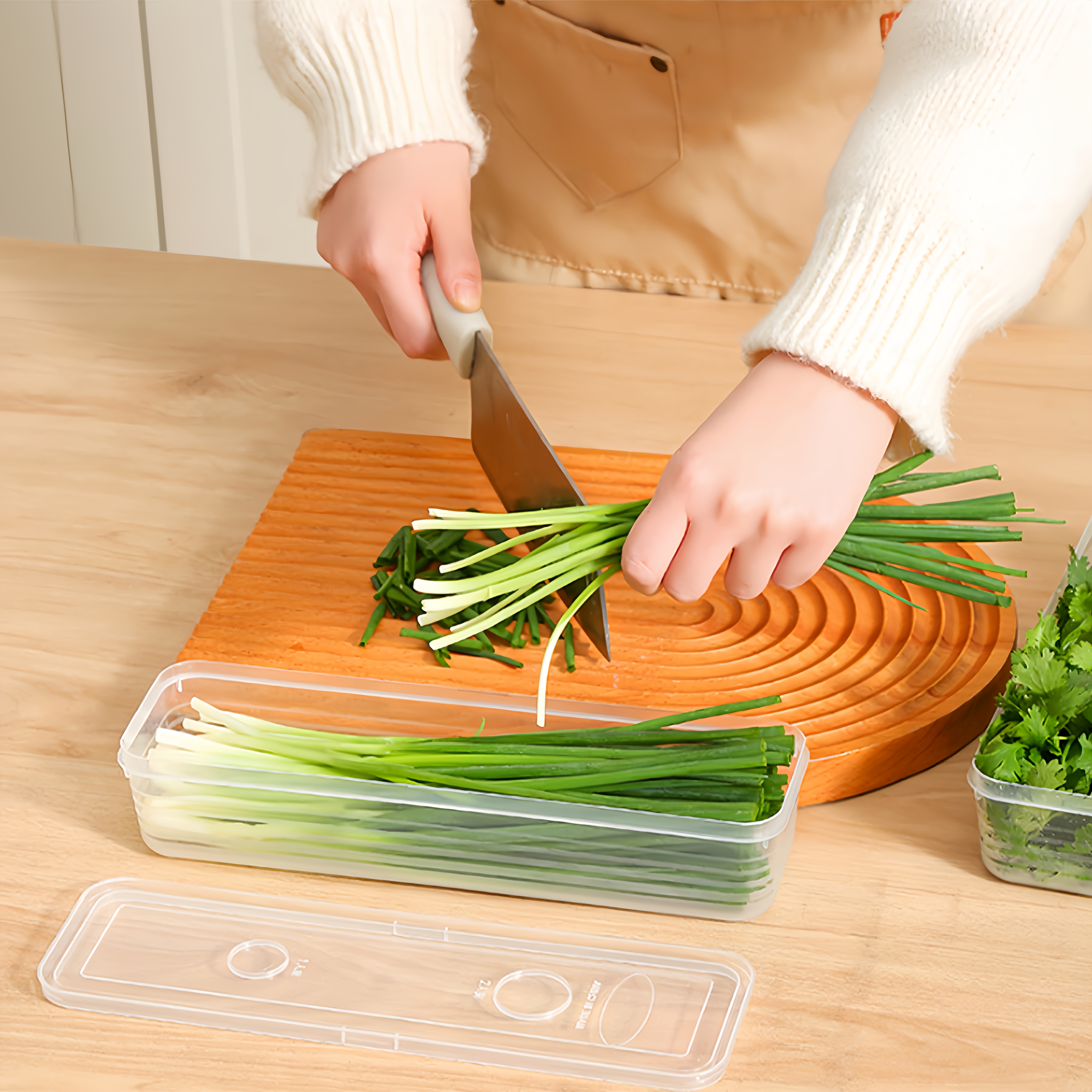 2/4/6pcs Food Vegetable Storag - Kitchen Baking Tray Organizer reseña y precio