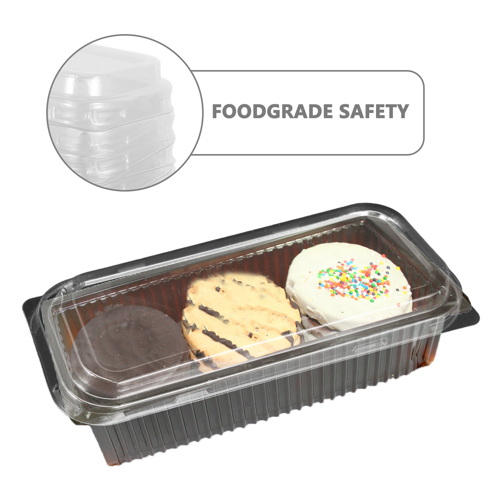 50Pcs Plastic Loaf Baking Lids - Kitchen Baking Pan reseña y precio