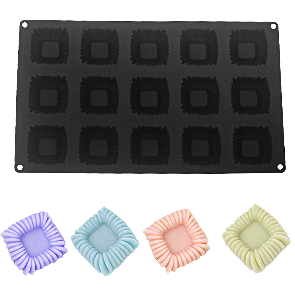 15-Cell Square Coil Texture De - Baking Kitchen Design reseña y precio