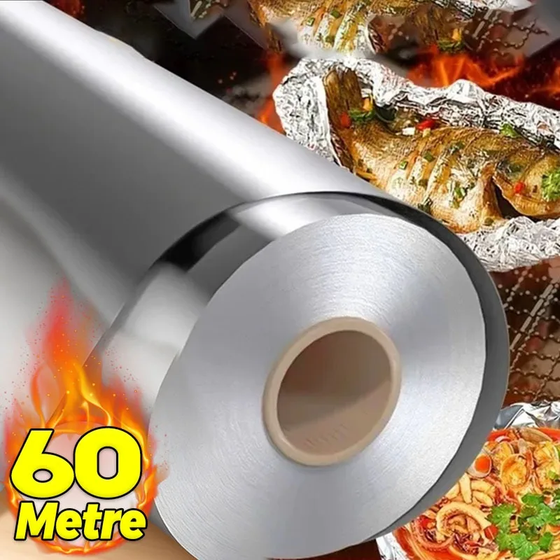 Aluminum Foil Roll Disposable  - Kitchen Paper For Baking reseña y precio