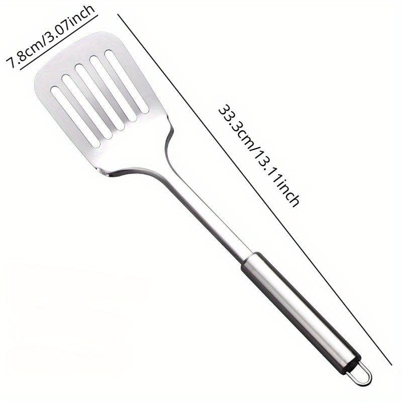 Stainless Steel Slotted Spatul - Offset Spatula Set reseña y precio