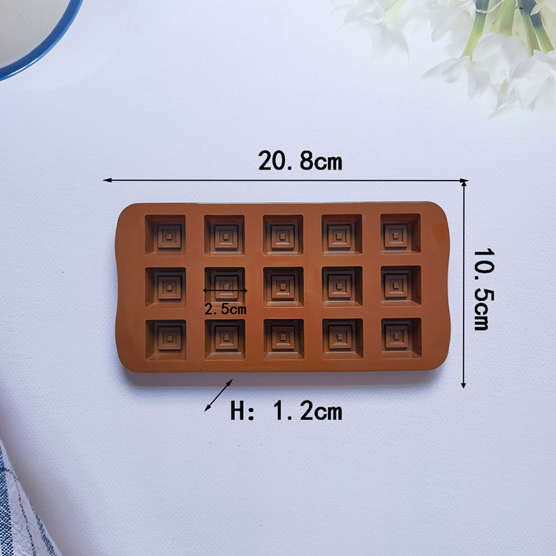 Classical Chocolate Mold Squar - Kitchen Accessories For Baking reseña y precio