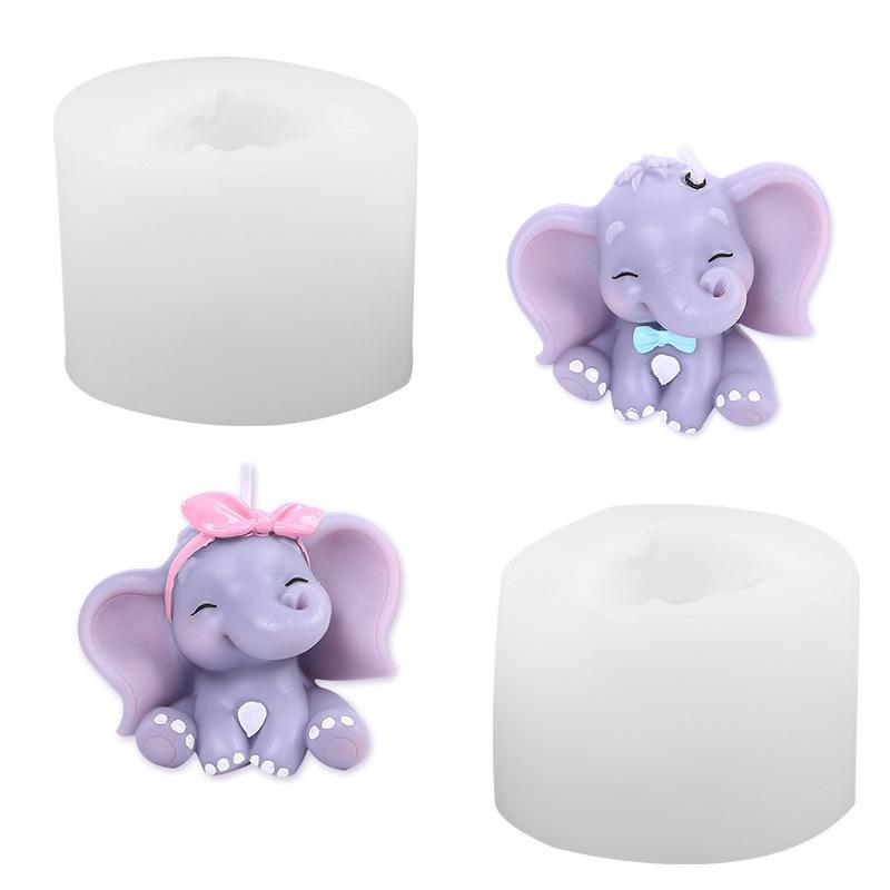 3D Cartoon Elephant Silicone C - Silicone Cake Mold reseña y precio
