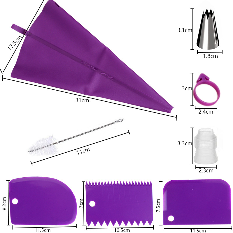 Nozzle piping cake decorating  - Kitchen And Baking Equipment reseña y precio