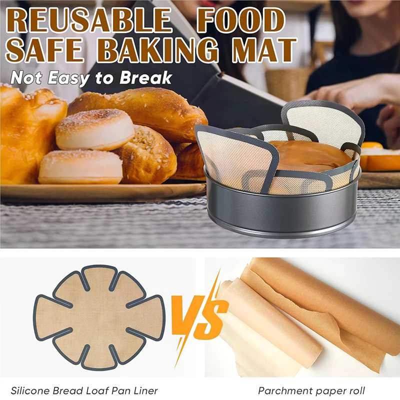 Silicone Baking Loaf Pan Mat N - Kitchen Baking Pan reseña y precio