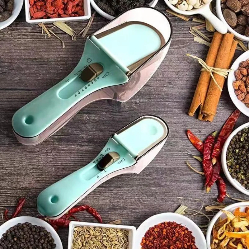 Adjustable Measuring Scoop Kit - Baking (Kitchen Ingredient) reseña y precio