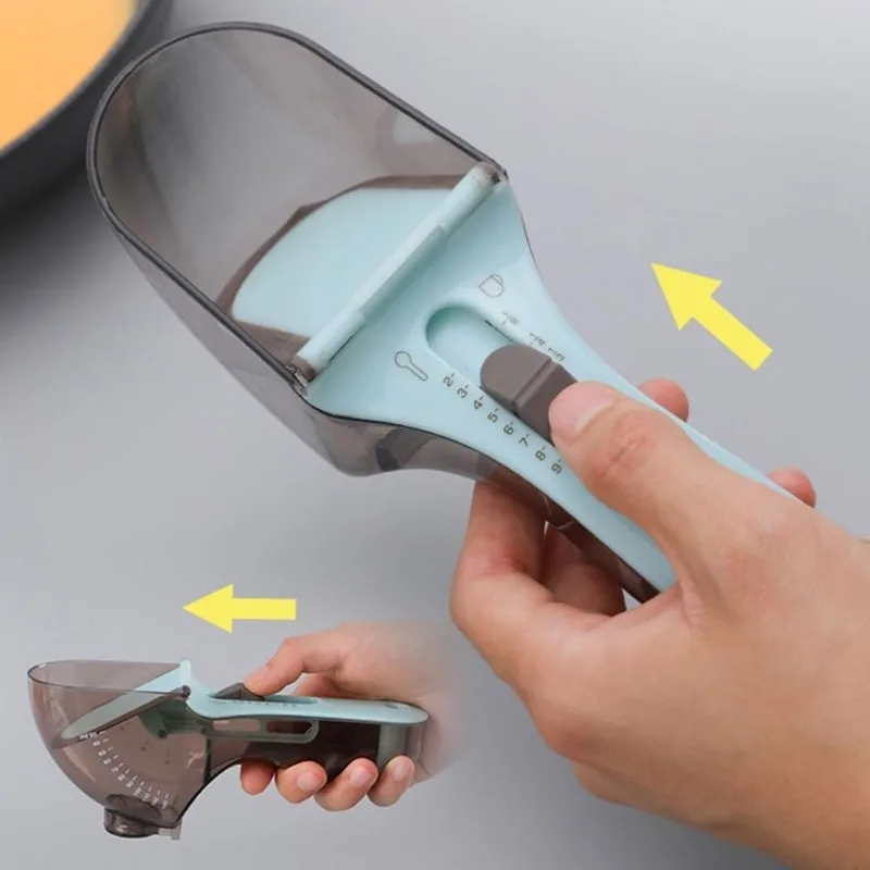 Adjustable Measuring Scoop Kit - Baking (Kitchen Ingredient) reseña y precio