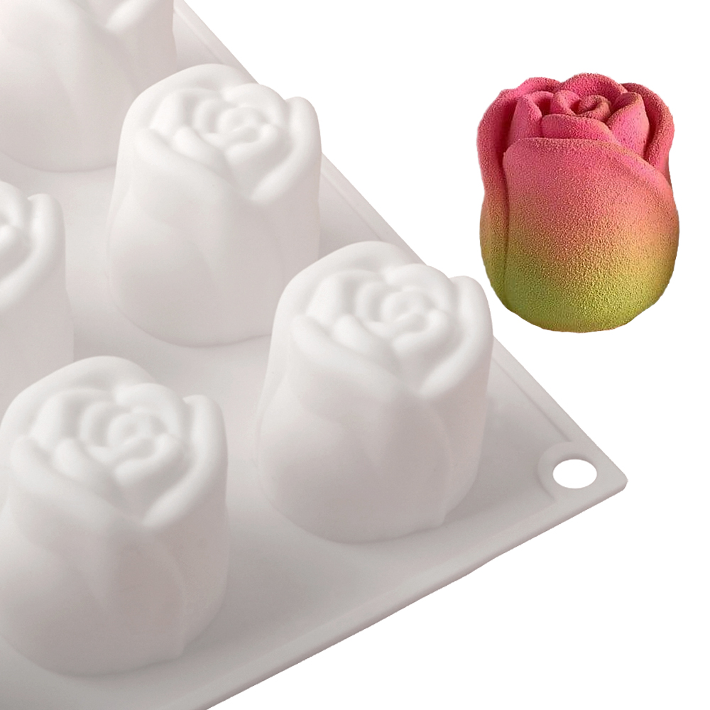 Valentine's Day 15-Cell Rose B - Baking Kitchen Design reseña y precio