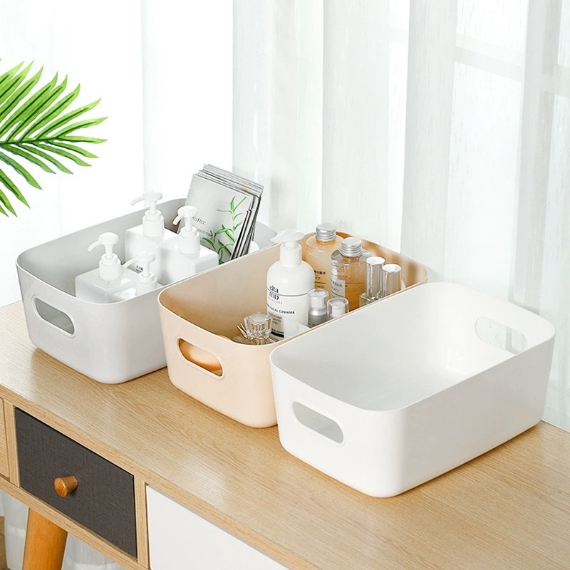 Plastic Storage Bin with Handl - Kitchen Baking Tray Organizer reseña y precio