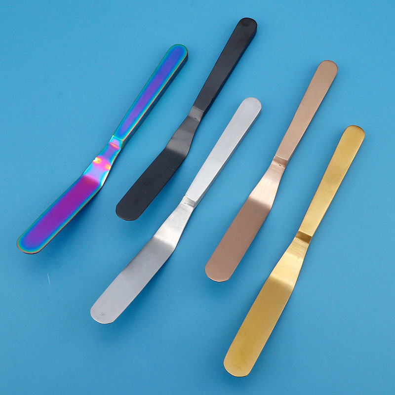 Stainless Steel Cake Icing Spa - Offset Spatula Set reseña y precio
