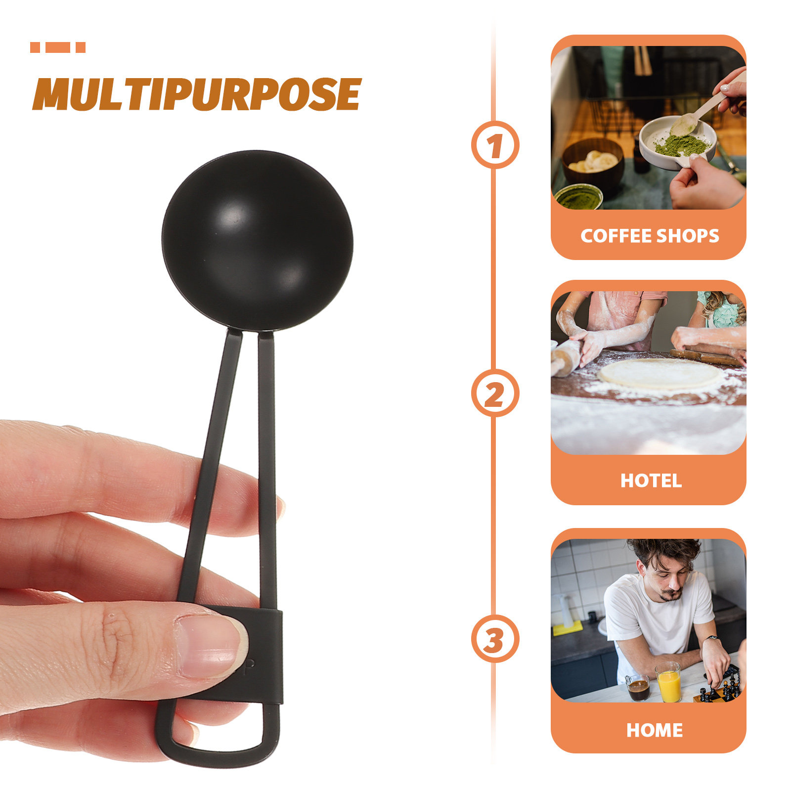 5Pcs Kitchen Measuring Spoon S - Baking (Kitchen Ingredient) reseña y precio