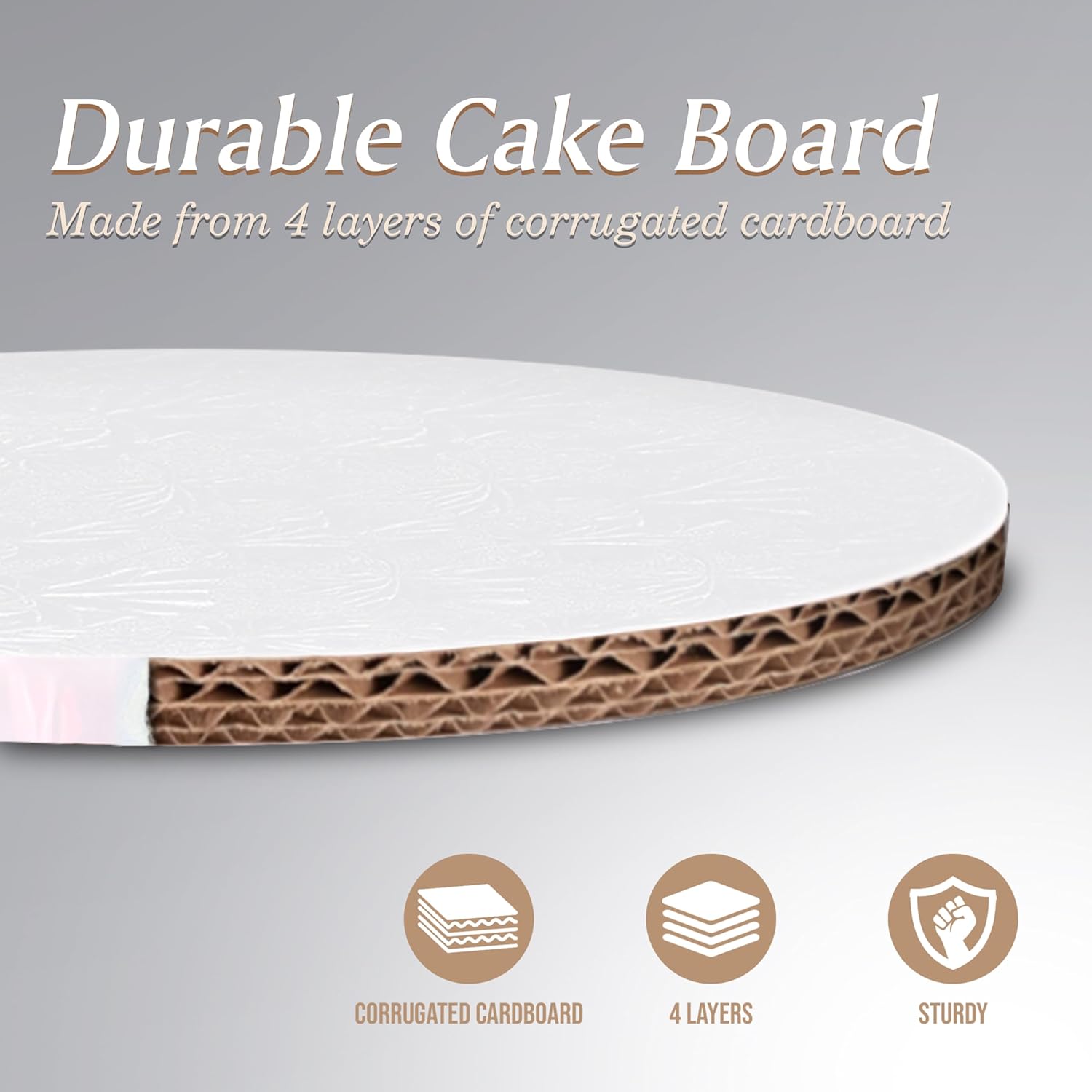 14 Inch Round Cake Boards, 1/2 - Cake Board Round reseña y precio