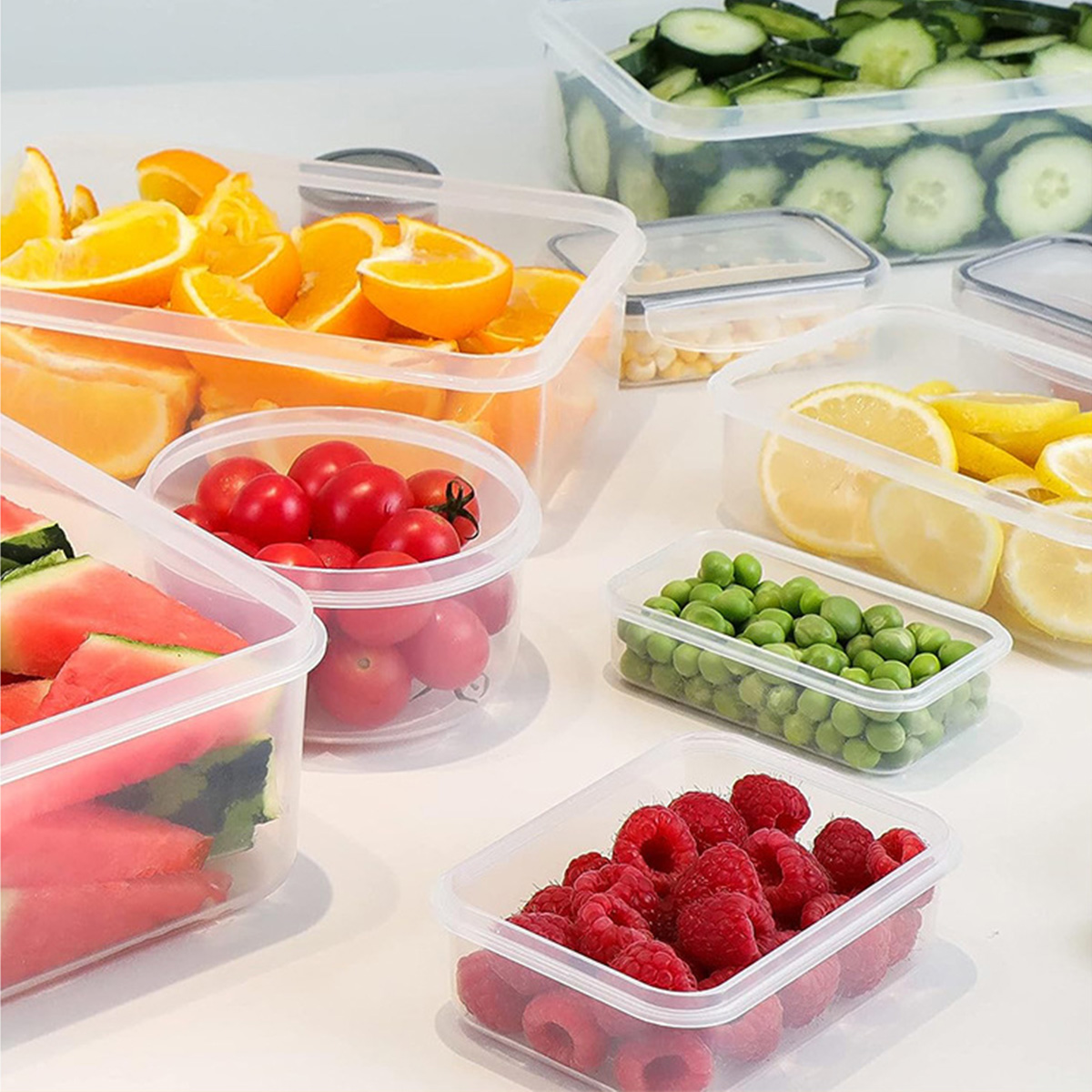 24Pcs/set Food Storage Box Set - Kitchen Baking Tray Organizer reseña y precio