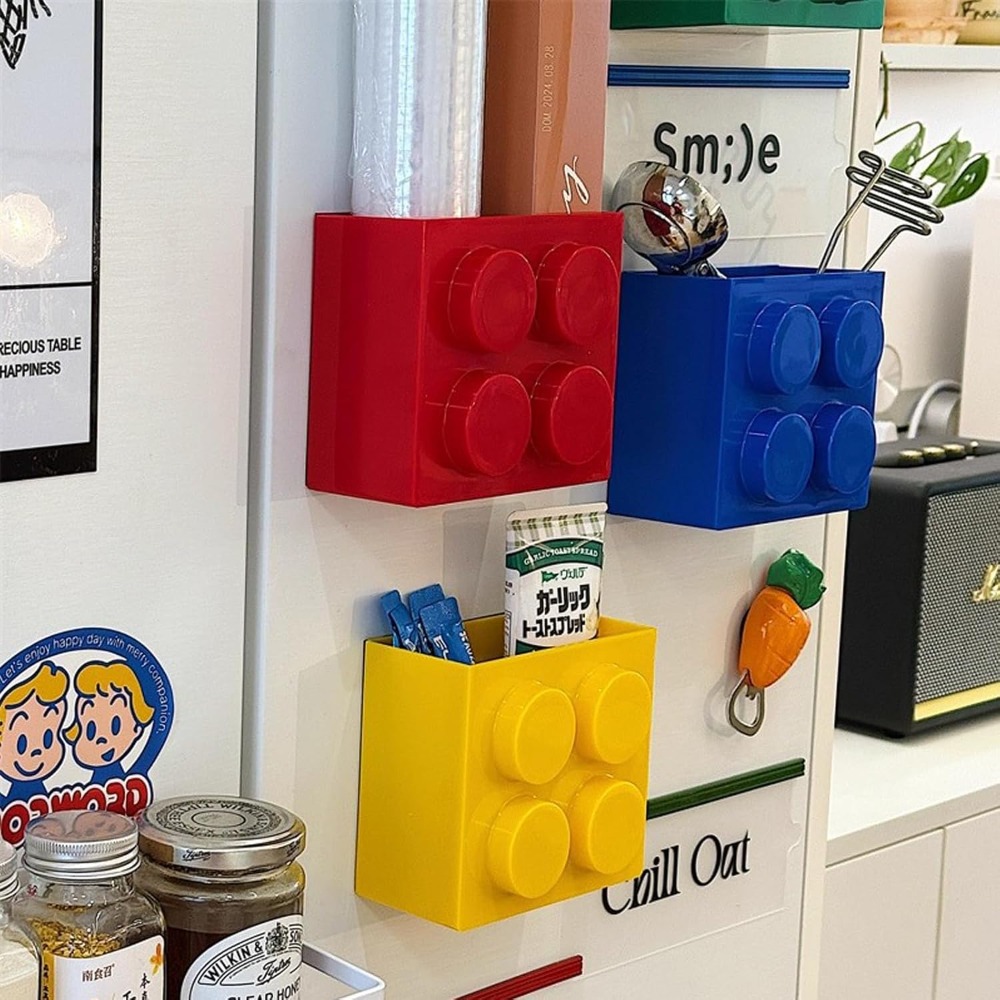 Lego-Style Magnetic Refrigerat - Kitchen Baking Tins reseña y precio