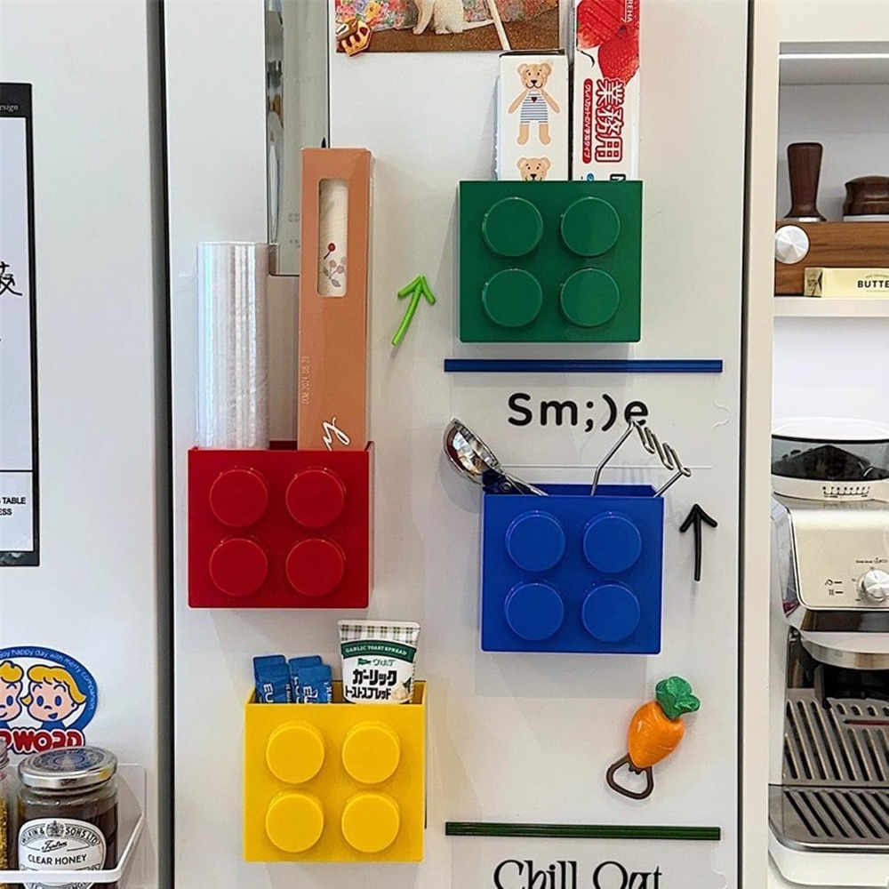 Lego-Style Magnetic Refrigerat - Kitchen Baking Tins reseña y precio
