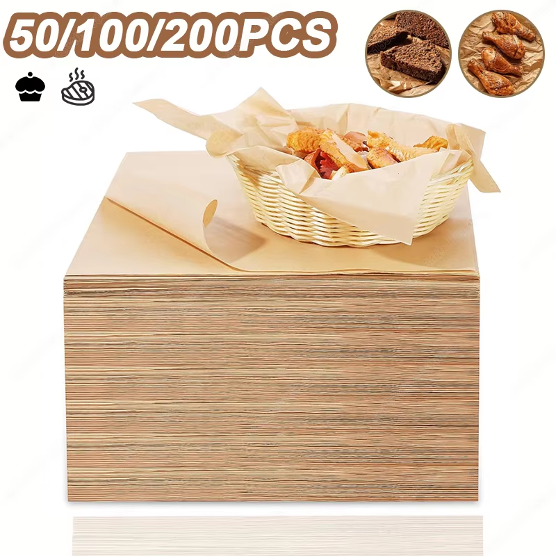 50/100/200PCS Baking Paper Par - Kitchen Paper For Baking reseña y precio