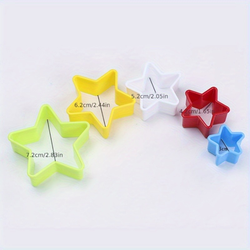 1/2/3PCS Star Shaped Cookie Cu - Kitchen Accessories For Baking reseña y precio