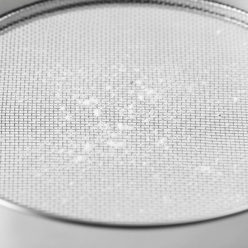 Fine Mesh Flour Sifter 12.6 In - Kitchen Baker reseña y precio
