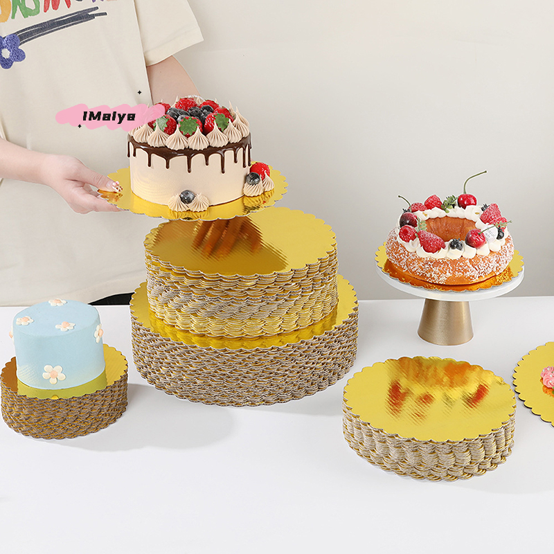 Golden round Cake Boards 4/5/6 - Cake Board Round reseña y precio