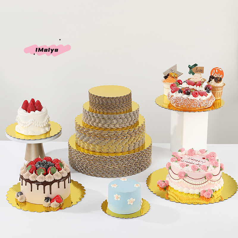 Golden round Cake Boards 4/5/6 - Cake Board Round reseña y precio