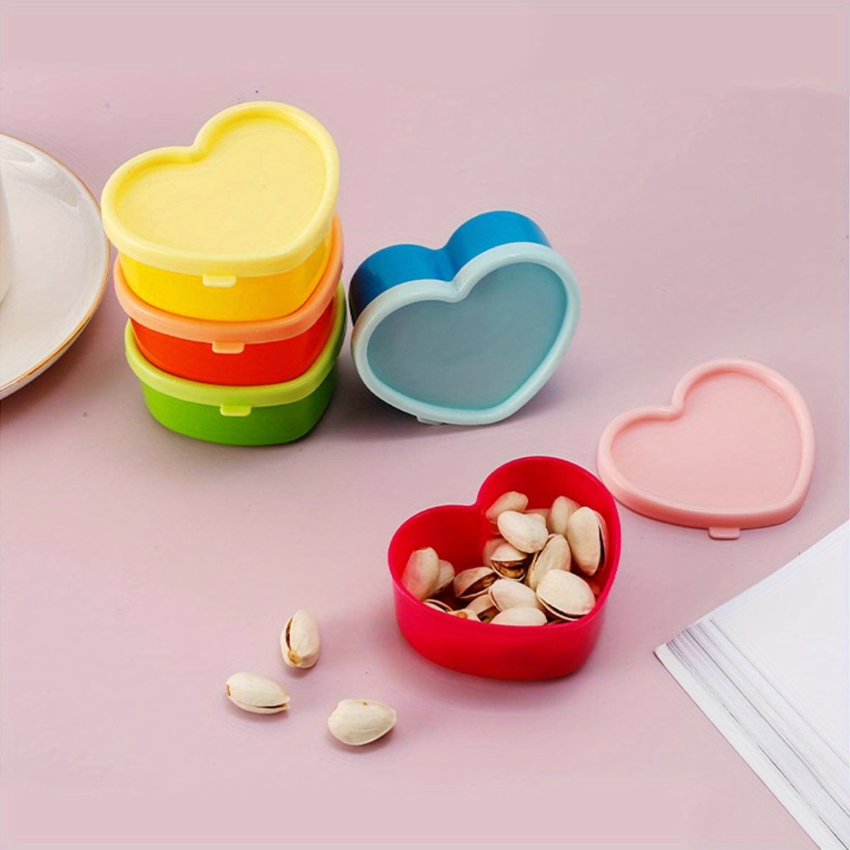 5PCS Mini Lunch Box Condiment  - Kitchen Baking Tray Organizer reseña y precio