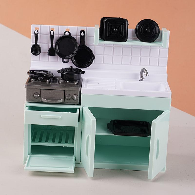 1 Set Compact Kitchenware Kit  - Miniature Baking Kitchen reseña y precio