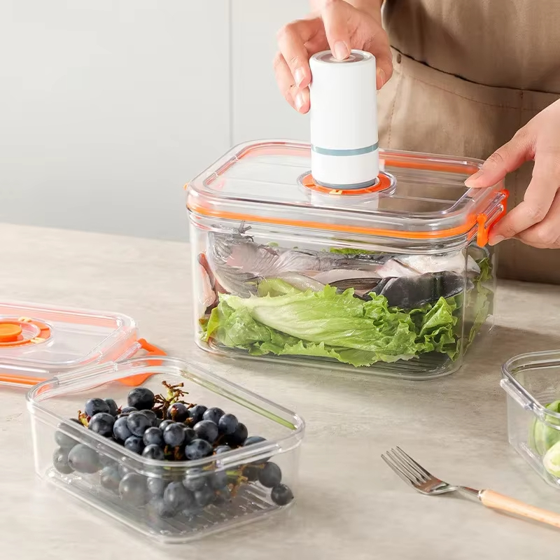 Vacuum Fresh-keeping Box Refri - Kitchen Baking Tray Organizer reseña y precio