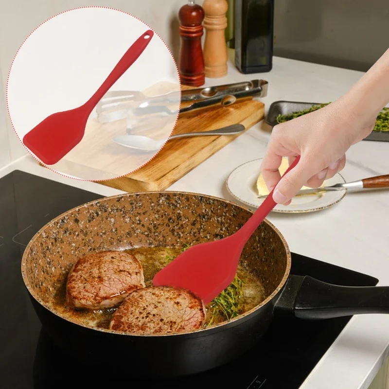 Food Grade Silicone Cooking Sp - Offset Spatula Set reseña y precio