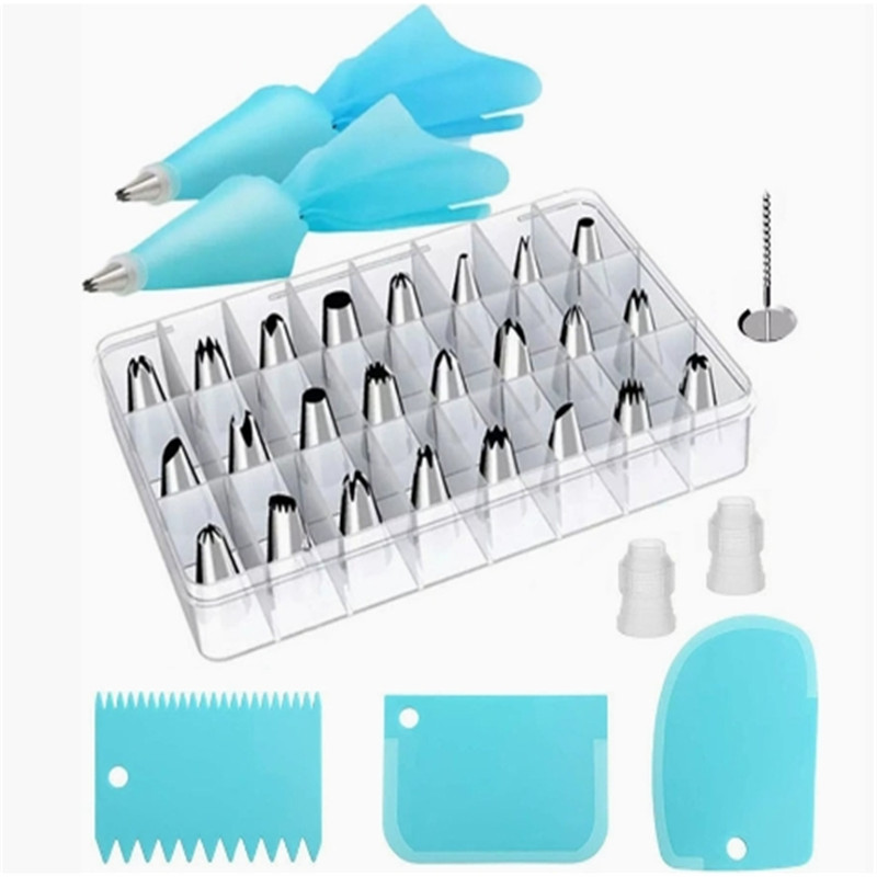 32 Piece Cake Decorating Tools - Kitchen And Baking Equipment reseña y precio