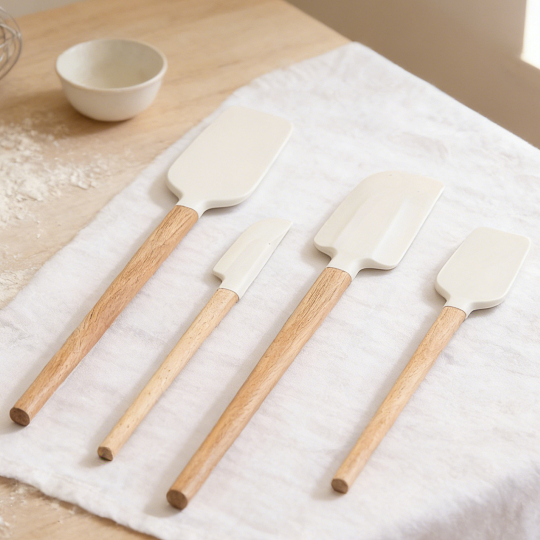 Silicone Spatula Set, Spatula  - Offset Spatula Set reseña y precio
