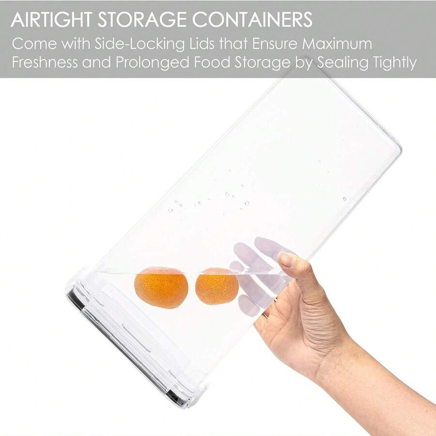 3/6pcs Large Food Storage Cont - Kitchen Baking Canisters reseña y precio